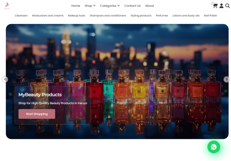 E-commerce website