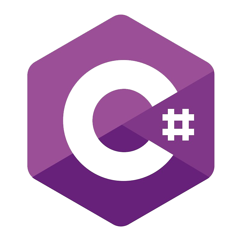 image of C# programming language icon png with no background